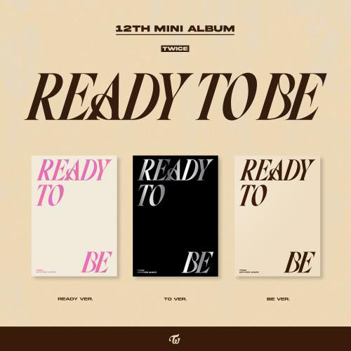 PRE-ORDER POB) TWICE - 12TH MINI ALBUM [READY TO BE] (Random Ver.)