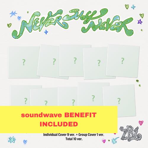 soundwave) ZEROBASEONE - THE 1ST FULL ALBUM [NEVER SAY NEVER] (DIGIPACK Ver.) (10 TYPES Random)