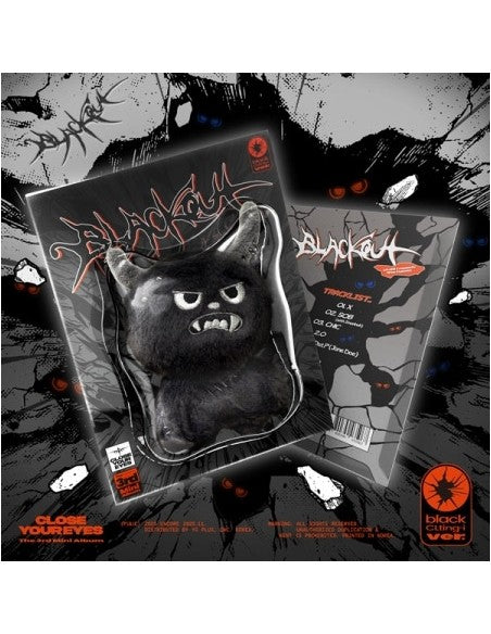 [Smart Album] CLOSE YOUR EYES 3rd Mini Album - blackout (black CLting-i Ver.)